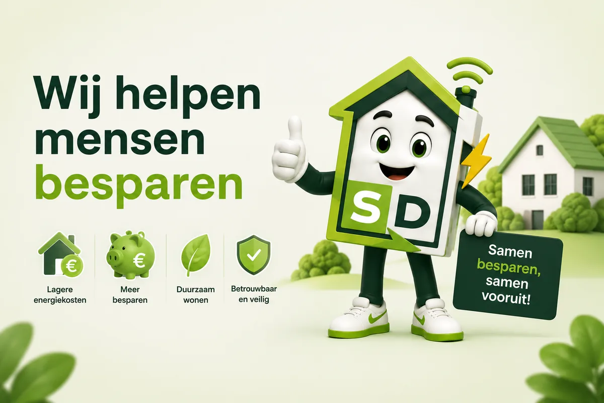 Wij helpen mensen besparen — lagere energiekosten, duurzaam wonen, betrouwbaar en veilig